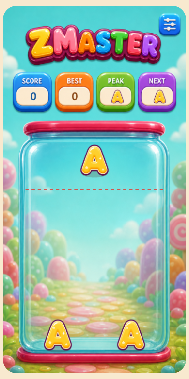 A ZMaster game in progress